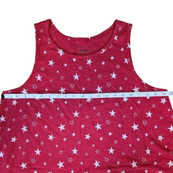 Sonoma Red Stars Tank Top Sz xl - Picture 9 of 10